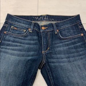 Jean Cropped Joe's Jeans The Best Friend - Taille 24 - Foncé Vieilli